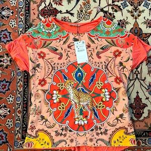 BRAND NEW ZARA COLORFUL SHIRT